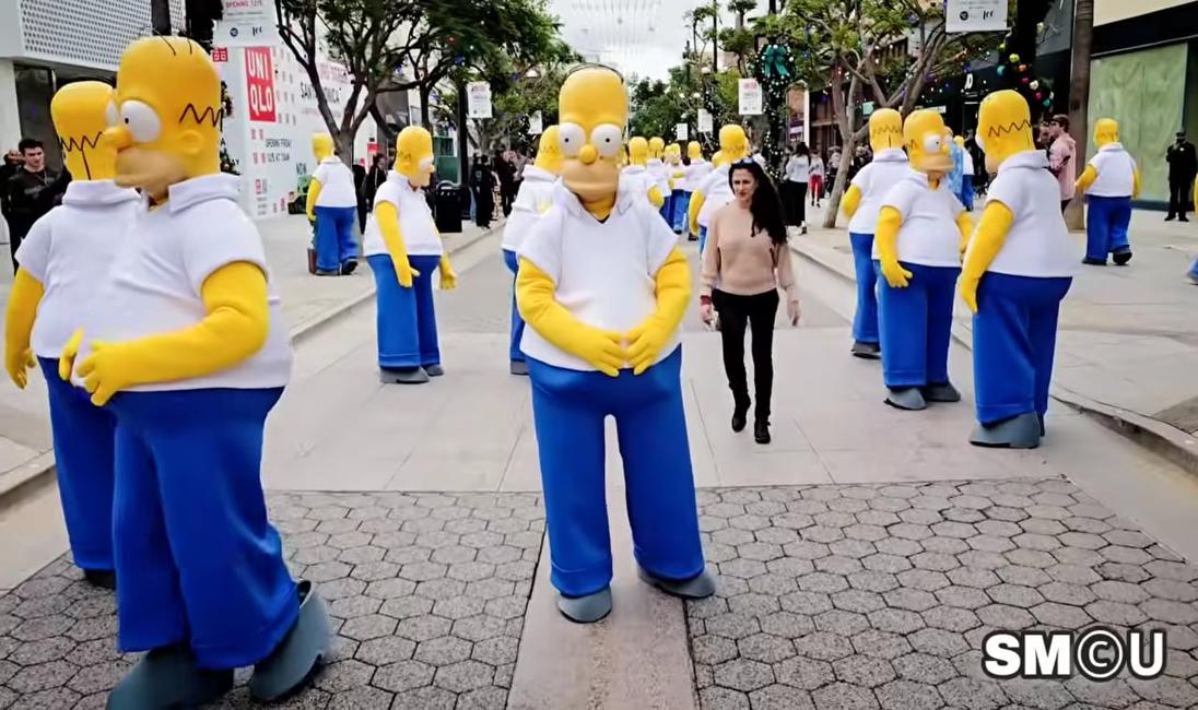 Real-Life Homer Simpson Clones: Blame Fortnite