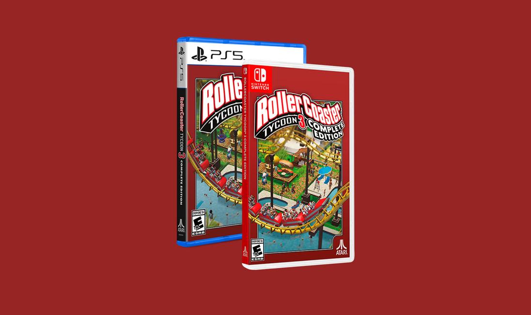 RollerCoaster Tycoon 3 Complete Edition coming to PS5 and Switch with physical release