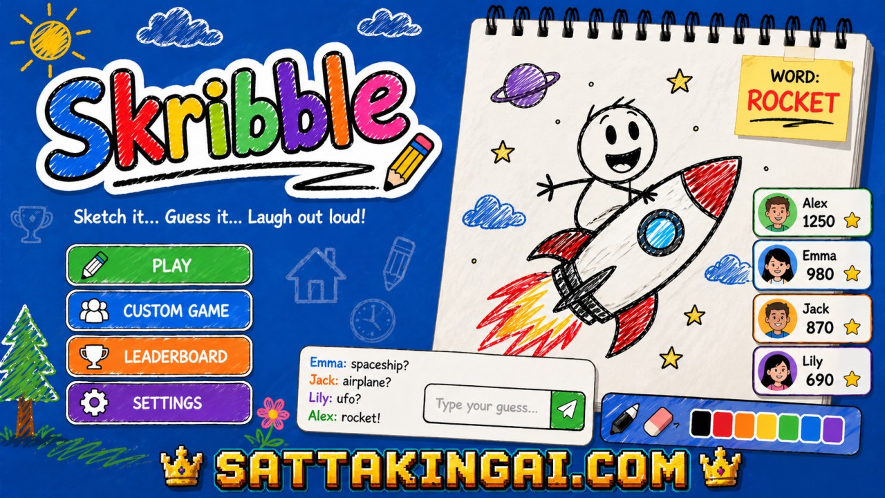 Play Skribble Online – Free Drawing and Guessing Game